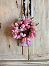 Load image into Gallery viewer, Pink Tulip Wreath
