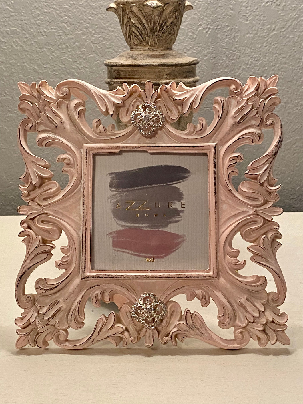 Pink Frame with Bling