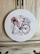 Load image into Gallery viewer, Shabby Sheik Bicycle Round
