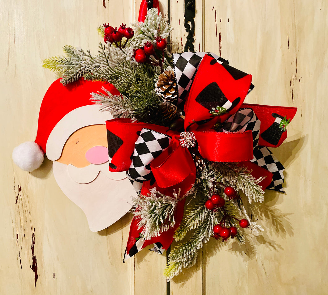 Santa Claus Whimsical Wreath